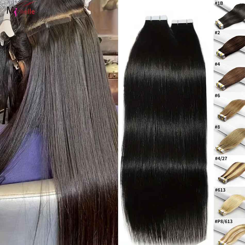 Tape in Hair Extensions Steil  - Invisible Tape In Extensions Real Hair recensie en prijs