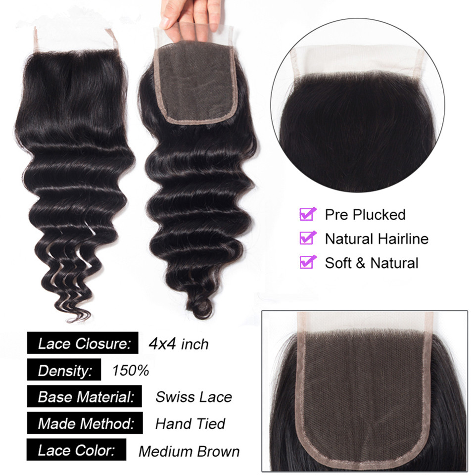 30 inch losse golfbundels mens - Deep Wave 3 Bundles With Closure recensie en prijs