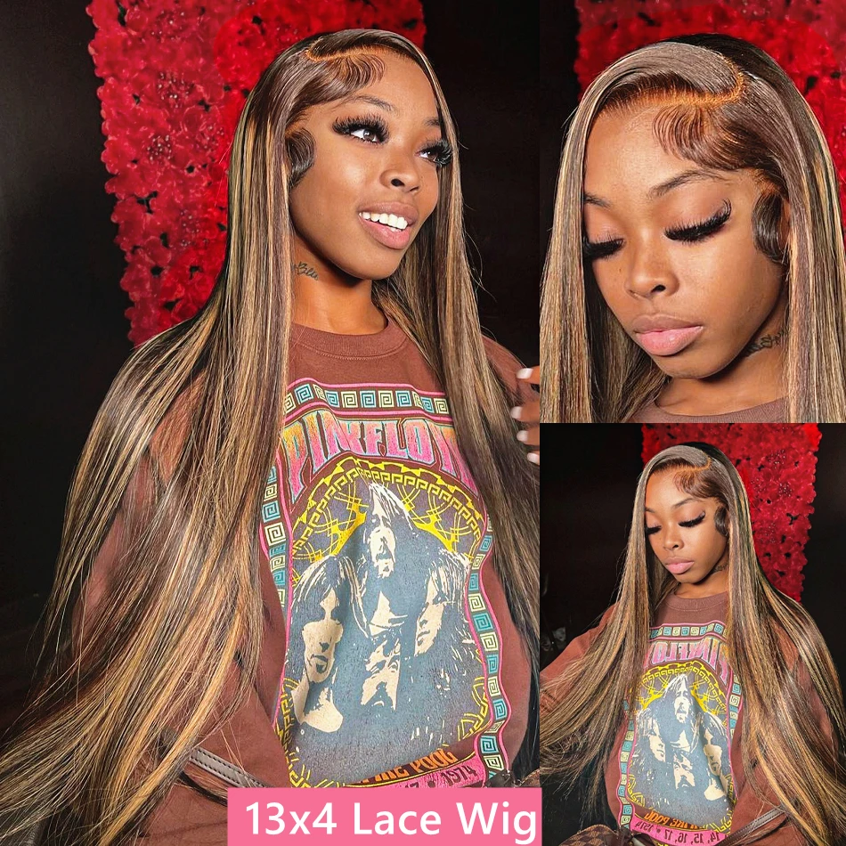 13x4 Bruin Roze Blauw Kant Voo - 613 Blonde Body Wave Lace Front Wig recensie en prijs