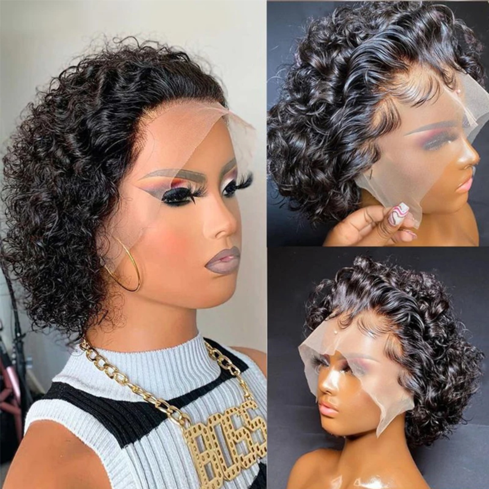 Pixie Cut pruik van echt haar, - Short Pixie Cut Wig Human Hair Cheap recensie en prijs