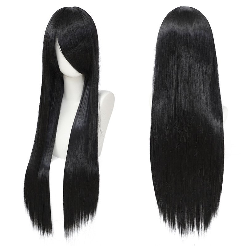 Kleurrijk lang recht synthetis - Synthetic Braided Wigs For Black Women recensie en prijs
