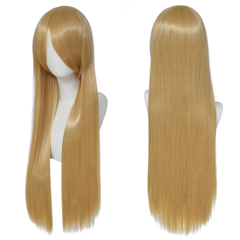 Kleurrijk lang recht synthetis - Synthetic Braided Wigs For Black Women recensie en prijs