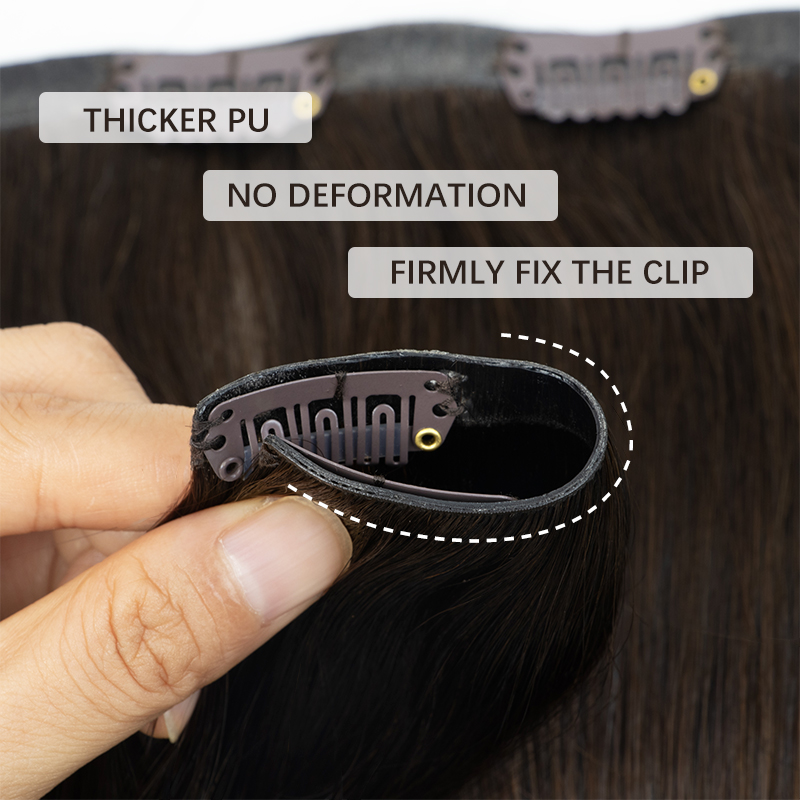 Onzichtbare dikke PU clip-in h - Invisible Tape In Extensions Real Hair recensie en prijs